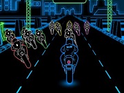 3D Neon Bike Racing